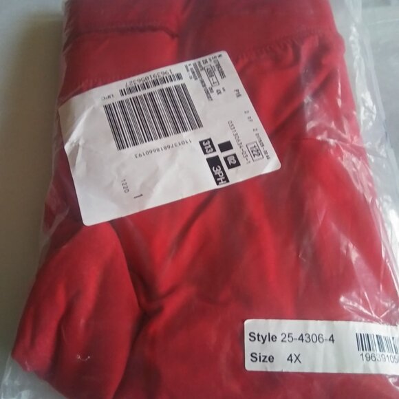 Catherines Red Suprema Pants- 4X-NWT - Picture 4 of 5